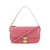 A.P.C. Clutch Grace with chain Pink