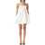 Self-Portrait Taffeta bandeau mini dress White