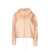 Jil Sander Jil Sander Blend Silk Zip-Up Hooded Jacket Pink