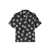 Céline Celine Logo-Print Polka-Dot Silk Shirt Black