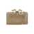 Self-Portrait Self-Portrait Crystal Box Clutch GOLD