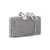 Self-Portrait Self-Portrait Crystal Box Clutch SILVER