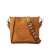 Stella McCartney Stella McCartney Logo Square Mini Crossbody Bag Brown