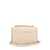 Tory Burch 'Fleming Convertible' Beige Crossbody Bag With Embossed Logo On The Front In Quilted Leather Women Beige