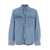 AGOLDE Light Blue Shirt With Classic Collar In Denim Man BLUE