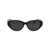 Balenciaga Balenciaga Sunglasses 001 BLACK BLACK GREY