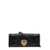 Dolce & Gabbana 'Devotion' Black Shoulder Bag With Jewel Heart Detail In Matelassé Leather Woman Black