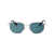 Bottega Veneta Bottega Veneta Sunglasses 004 SILVER SILVER GREEN