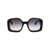 Fendi Fendi Sunglasses 01B SHINY BLACK / GRADIENT SMOKE