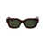 Fendi Fendi Sunglasses 54N RED HAVANA / GREEN