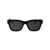 Fendi Fendi Sunglasses 01A SHINY BLACK / SMOKE