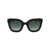 Gucci Gucci Sunglasses 001 BLACK BLACK GREY