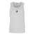 JW Anderson White Sleeveless Top With Logo Embroidery On The Front In Cotton Man WHITE