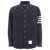 Thom Browne Thom Browne 4Bar Cotton Shirt BLUE