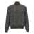 Brunello Cucinelli Brunello Cucinelli Check Bomber Jacket GRAY