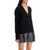 Marni Wool And Silk Blend Cardigan BLACK