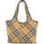 Burberry Ered\N\Nsmall Checkered Tote Bag SAND