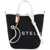 Stella McCartney Bananatexâ® Shoulder Tote BLACK