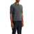 Thom Browne 4-Bar Knit Polo Shirt MED GREY