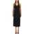 SPORTMAX Silk Dress BLACK