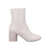 MM6 Maison Margiela Tabi ankle boots White