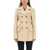 SPORTMAX Double-Breasted Coat IVORY