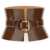 Max Mara Bustier Belt BROWN