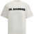 Jil Sander maxi logo T-shirt PORCELAIN