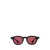 JULIUS TART OPTICAL Julius Tart Optical Sunglasses BLACK/WINE