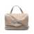 Zanellato Zanellato Medium Postina Leather Bag In Calfskin With Shoulder Strap Beige