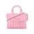 Marc Jacobs Marc Jacobs The Mini Tote Leather Bag RIBBON PINK