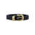 BY MALENE BIRGER Zoilo leather belt Black