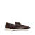 Valentino Garavani Valentino Garavani Leisure Flows Leather Slip On BROWN