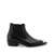 Alexander McQueen Alexander McQueen Punk Leather Chelsea Boots Black