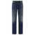 Alexander McQueen Alexander McQueen Jeans With Logo Detail BLUE