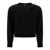 Alexander McQueen Alexander McQueen Slashed Sweatshirt Black