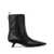 Brunello Cucinelli Brunello Cucinelli Leather Heeled Ankle Boots Black