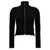 MM6 Maison Margiela Mm6 Maison Margiela Used Ribbed Cardigan Black