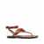 Valentino Garavani Valentino Garavani Atelier Leather Sandals Brown