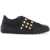 Valentino Garavani Rockstud Untitled Sneakers NERO/ANTIQUE BRASS/ANTIQUE SILVER