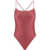 OSEREE Crystal Swimsuit MERLOT