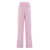 Pinko Pinko Montano High-Waist Wide-Leg Trousers PINK