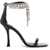 Jimmy Choo % Genuine Leather Sandals BLACK