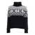 Kangra TURTLENECK STARS +SEQUINS INLAY Black  