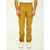 INCOTEX RED X FACETASM Camel Cotton Trousers BEIGE