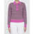 Ganni Striped Polo Sweater MULTICOLOR