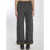 Burberry Trousers In Cotton And Nylon GREY