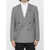 Lardini Double-Breasted Wool Jacket WHITE