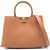 TOD'S Small T Timeless Shopping Bag BROWN