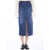 Chloe Denim Midi Skirt BLUE